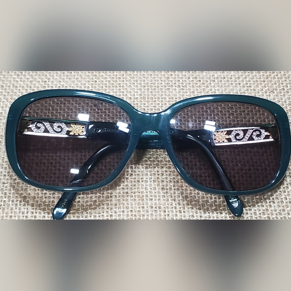 Beautiful Teal green Eye Glasses Tiffany's Frames